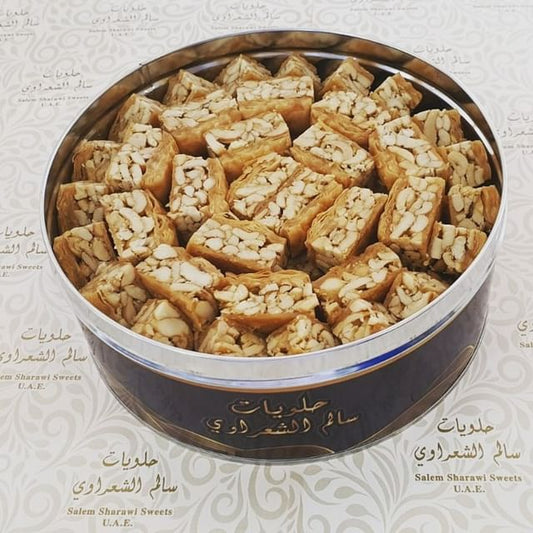 Arabic baklava with cashew nuts